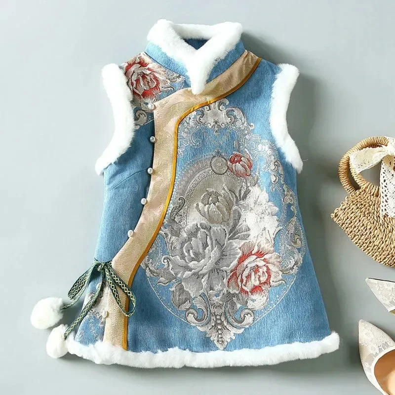 Ethnic Harajuku Thicken Gilet Coat Women New Sleeveless Waistcoat Jacket Vintage Casual Loose Female Chinese Style Cotton Vest
Ethnic Harajuku Thicken Gilet Coat Women New Sleeveless Waistcoat Jacket Vintage Casual Loose Female Chinese Style Cotton Vest