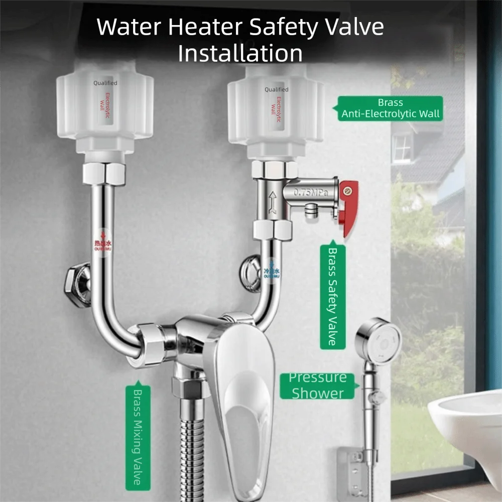 Adjustable Pressure Pressure Reducing Valve Copper Material Durable Design Safety Valve Spring Mechanism Brass Construction
Adjustable Pressure Pressure Reducing Valve Copper Material Durable Design Safety Valve Spring Mechanism Brass Construction