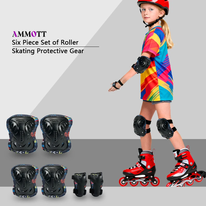 6Pcs/Set Adjustable Kids Knee Pads And Elbow Pads Set Toddler Protective Gear for Boys & Girls Skating Roller Safety Equipment
6Pcs/Set Adjustable Kids Knee Pads And Elbow Pads Set Toddler Protective Gear for Boys & Girls Skating Roller Safety Equipment