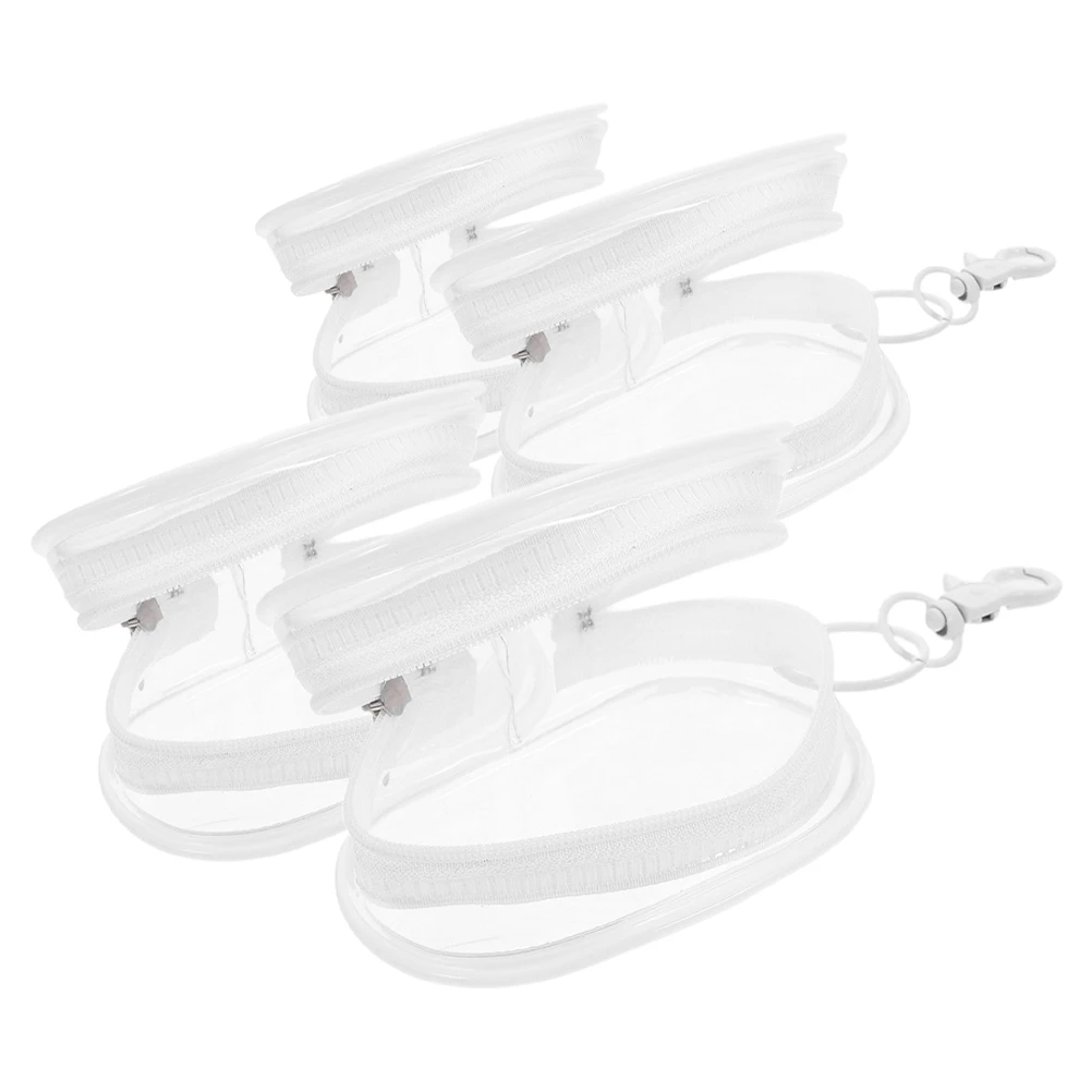 4Pcs PVC Clear Display Case for Figures Carrying Bag Hanging Storage Keychain White Transparent Portable
4Pcs PVC Clear Display Case for Figures Carrying Bag Hanging Storage Keychain White Transparent Portable
