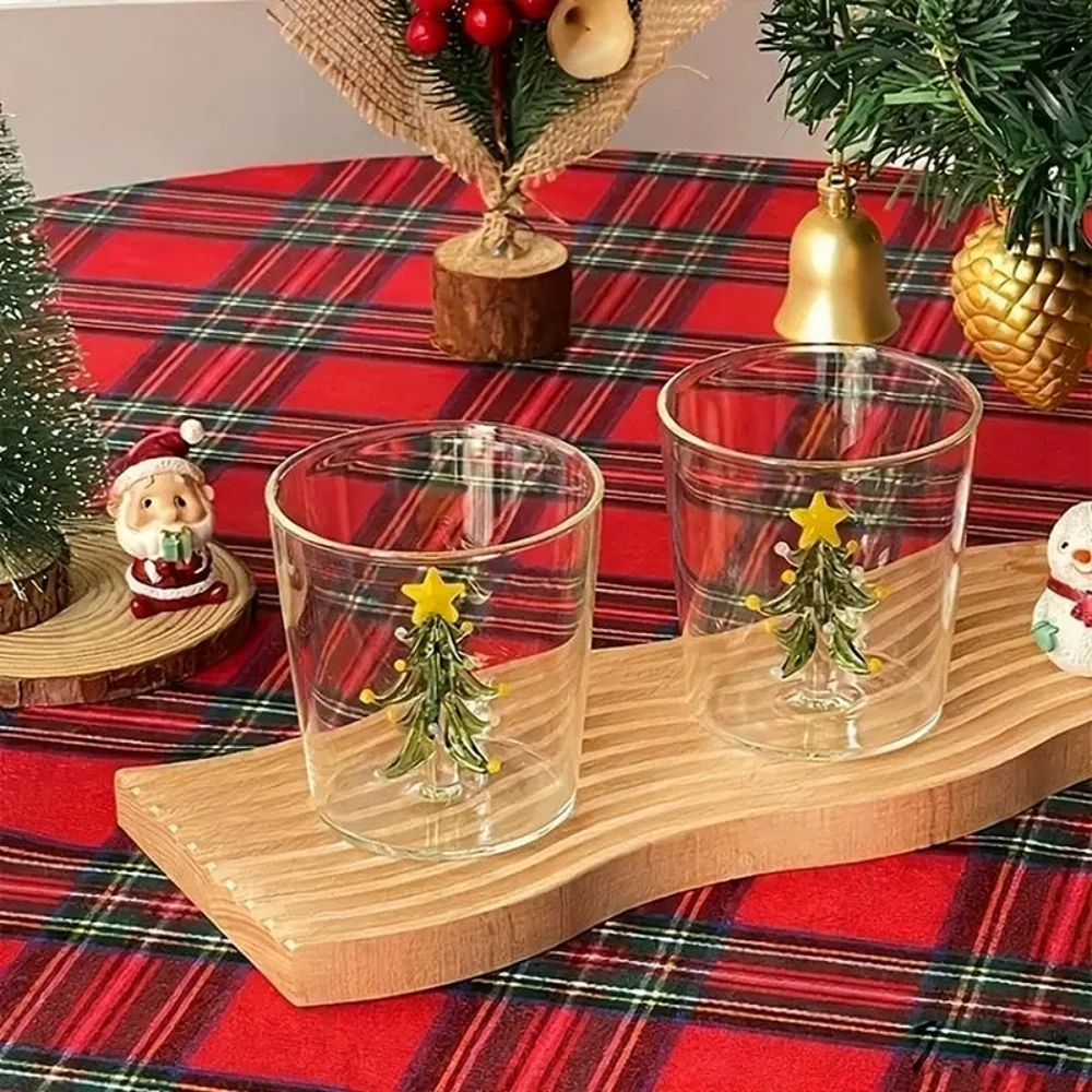 Christmas Tree Glass Coffee Cup Juice Glass Milk Cup Suitable as Christmas Gift Dining Table Decoration Cup
Christmas Tree Glass Coffee Cup Juice Glass Milk Cup Suitable as Christmas Gift Dining Table Decoration Cup