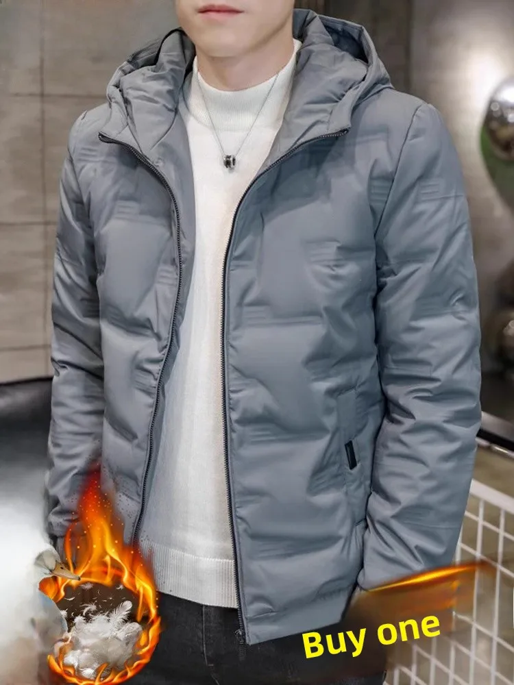 Мужская зимняя пуховая куртка WASSUP: легкая, теплая, повседневная, на флисовой подкладке, из полиэфирного волокна, экологичная, для поездок на работу
Мужская зимняя пуховая куртка WASSUP: легкая, теплая, повседневная, на флисовой подкладке, из полиэфирного волокна, экологичная, для поездок на работу