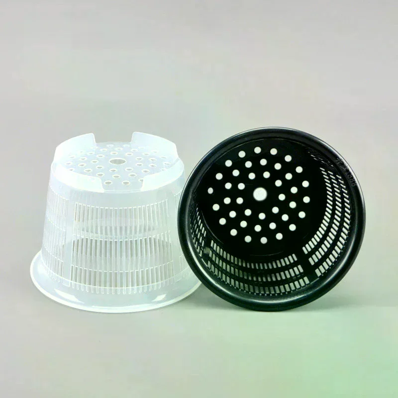 Orchid Clear Mesh Cup Potted Plant Flower Nursery Tray Basket Plastic Breathable Container Hanging Hole White Black
Orchid Clear Mesh Cup Potted Plant Flower Nursery Tray Basket Plastic Breathable Container Hanging Hole White Black