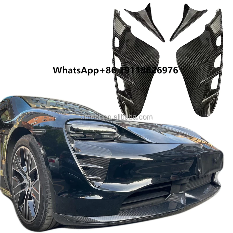 Car Exterior Accessories Prepreg Dry Carbon Fiber Lighting Headlight Decoration Cover for Porsche Taycan 9J1 Sedan Body Kit
Car Exterior Accessories Prepreg Dry Carbon Fiber Lighting Headlight Decoration Cover for Porsche Taycan 9J1 Sedan Body Kit