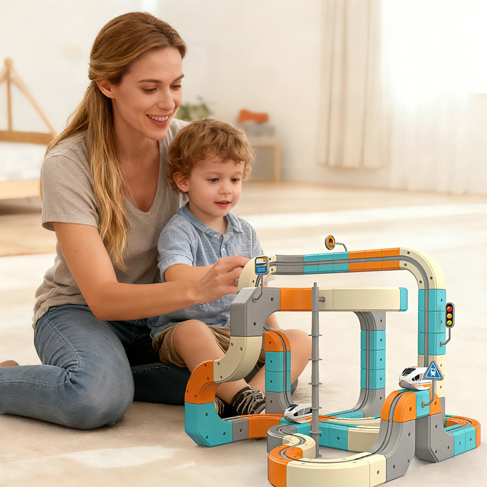 Kid Anti-Gravity Magnetic Attraction Track Train Changeable Magnetic Magic Rail Car Electric Train Building Toy for Kids Gifts
Kid Anti-Gravity Magnetic Attraction Track Train Changeable Magnetic Magic Rail Car Electric Train Building Toy for Kids Gifts