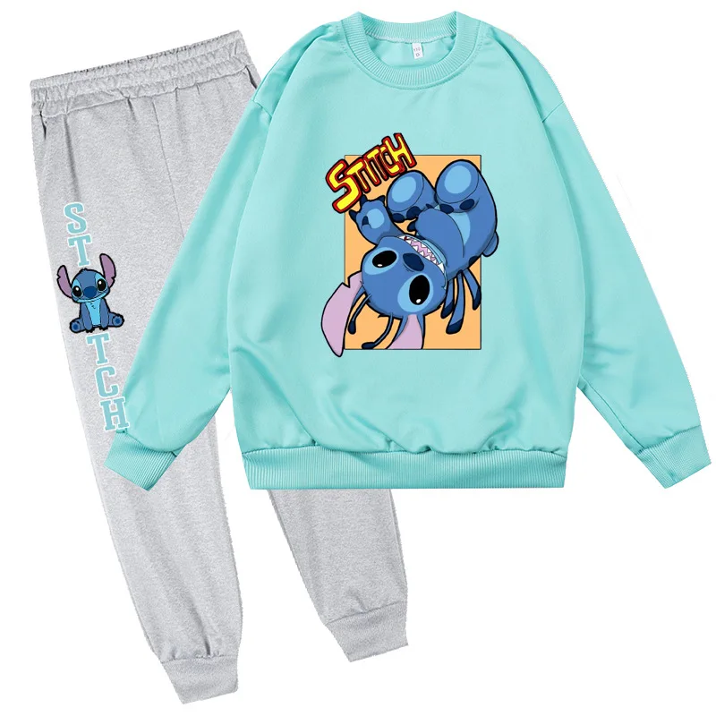 Stitch Round Neck Hoodie+Pants Set Children Clothes Girl Sets for Children Children's Clothing Boy Mother Kids
Stitch Round Neck Hoodie+Pants Set Children Clothes Girl Sets for Children Children's Clothing Boy Mother Kids
