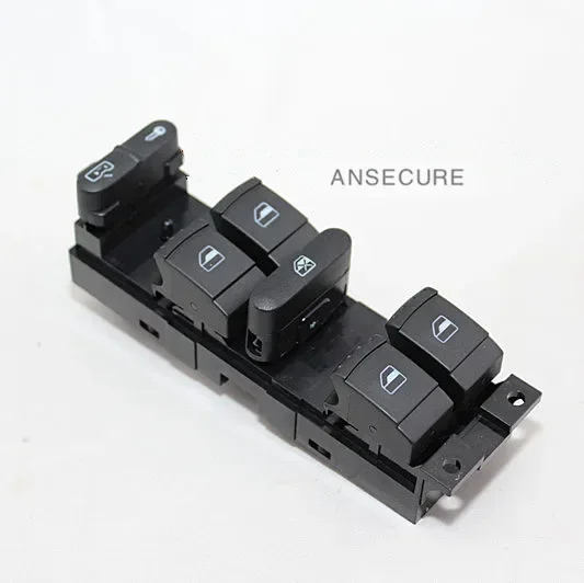 9-pin Master Power Window Control Switch Button FOR VW Golf 4 MK4 BORA Passat B5 Seat leon toledo 1J4 959 857 D
9-pin Master Power Window Control Switch Button FOR VW Golf 4 MK4 BORA Passat B5 Seat leon toledo 1J4 959 857 D