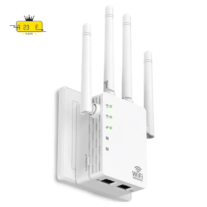 A23E-Wifi Extender,Wifi Extender Signal Booster Dual-Band(5.8G&2.4G) Wireless Repeater,Supports Ethernet Port Faster Speed
A23E-Wifi Extender,Wifi Extender Signal Booster Dual-Band(5.8G&2.4G) Wireless Repeater,Supports Ethernet Port Faster Speed
