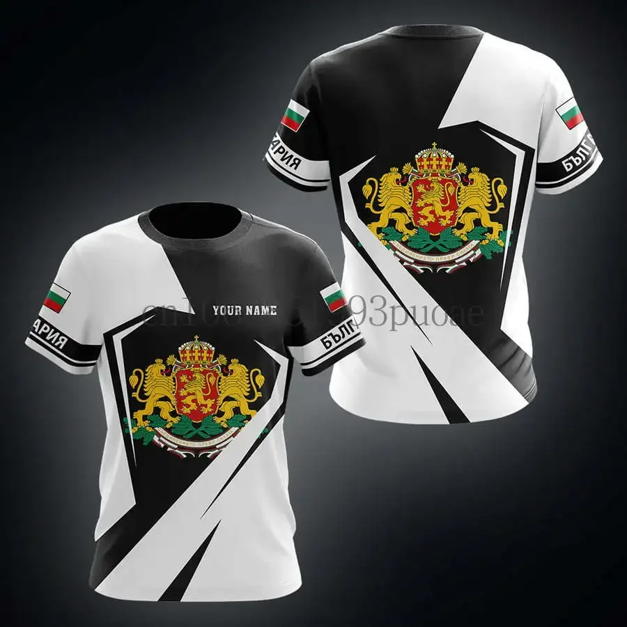 New Bulgaria Emblem Customized Unisex T-shirts Loose Oversized Pullover Summer Sportswear Casual Tees For Men Women And Kids
New Bulgaria Emblem Customized Unisex T-shirts Loose Oversized Pullover Summer Sportswear Casual Tees For Men Women And Kids