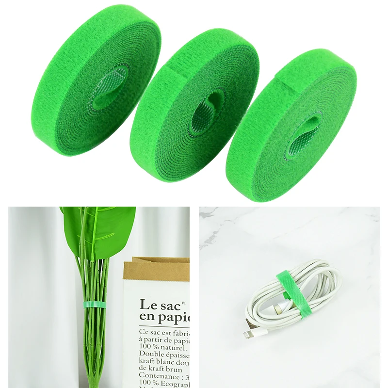 Strong Nylon Cable Ties Reusable Self-Adhesive Cable Organizer Twine Plant Bandage Cuttable Cable Ties Home Garden Accessories
Strong Nylon Cable Ties Reusable Self-Adhesive Cable Organizer Twine Plant Bandage Cuttable Cable Ties Home Garden Accessories