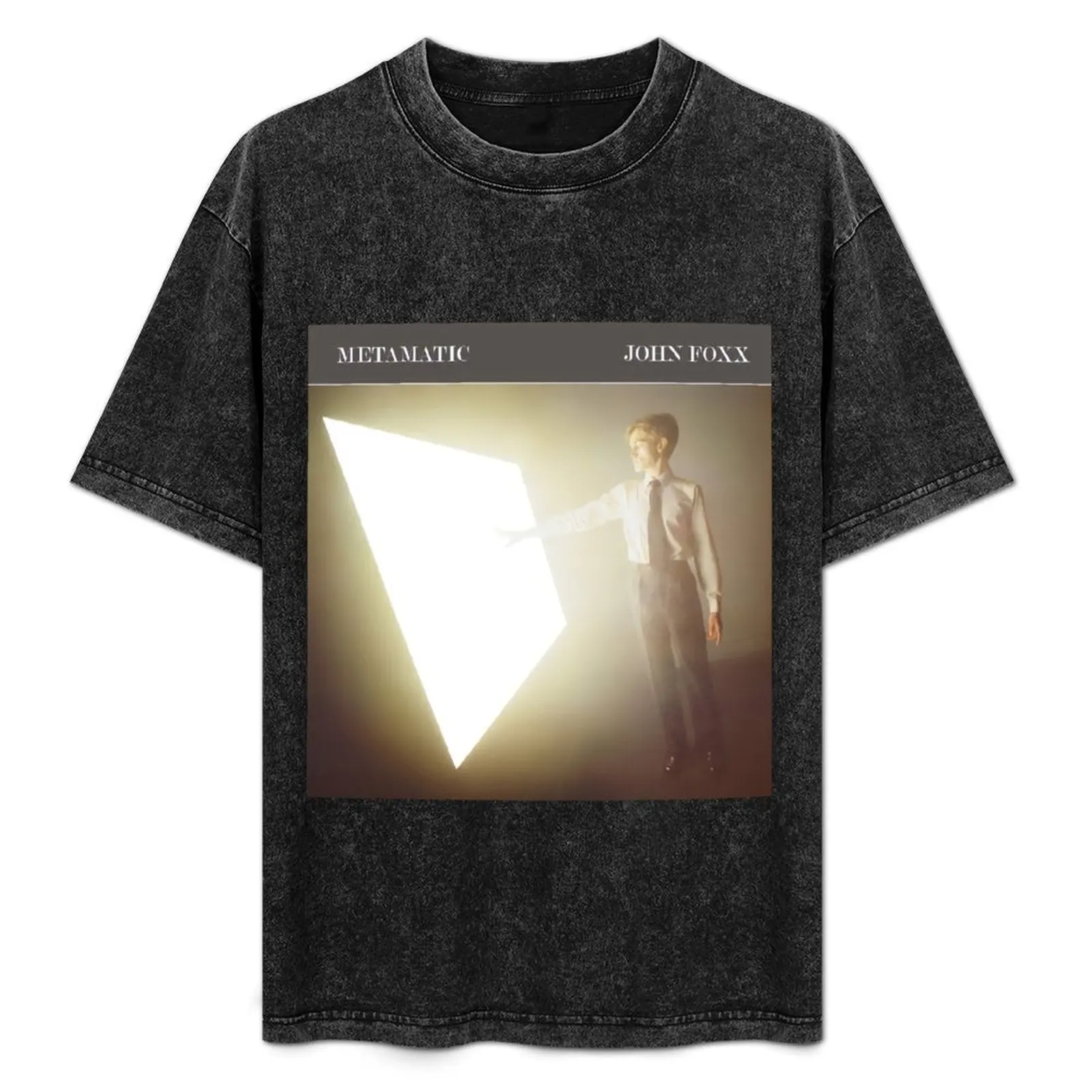 John Foxx - Metamatic (1980 Print) T-Shirt Comfortable Workout Short Sleeve Shirt
John Foxx - Metamatic (1980 Print) T-Shirt Comfortable Workout Short Sleeve Shirt