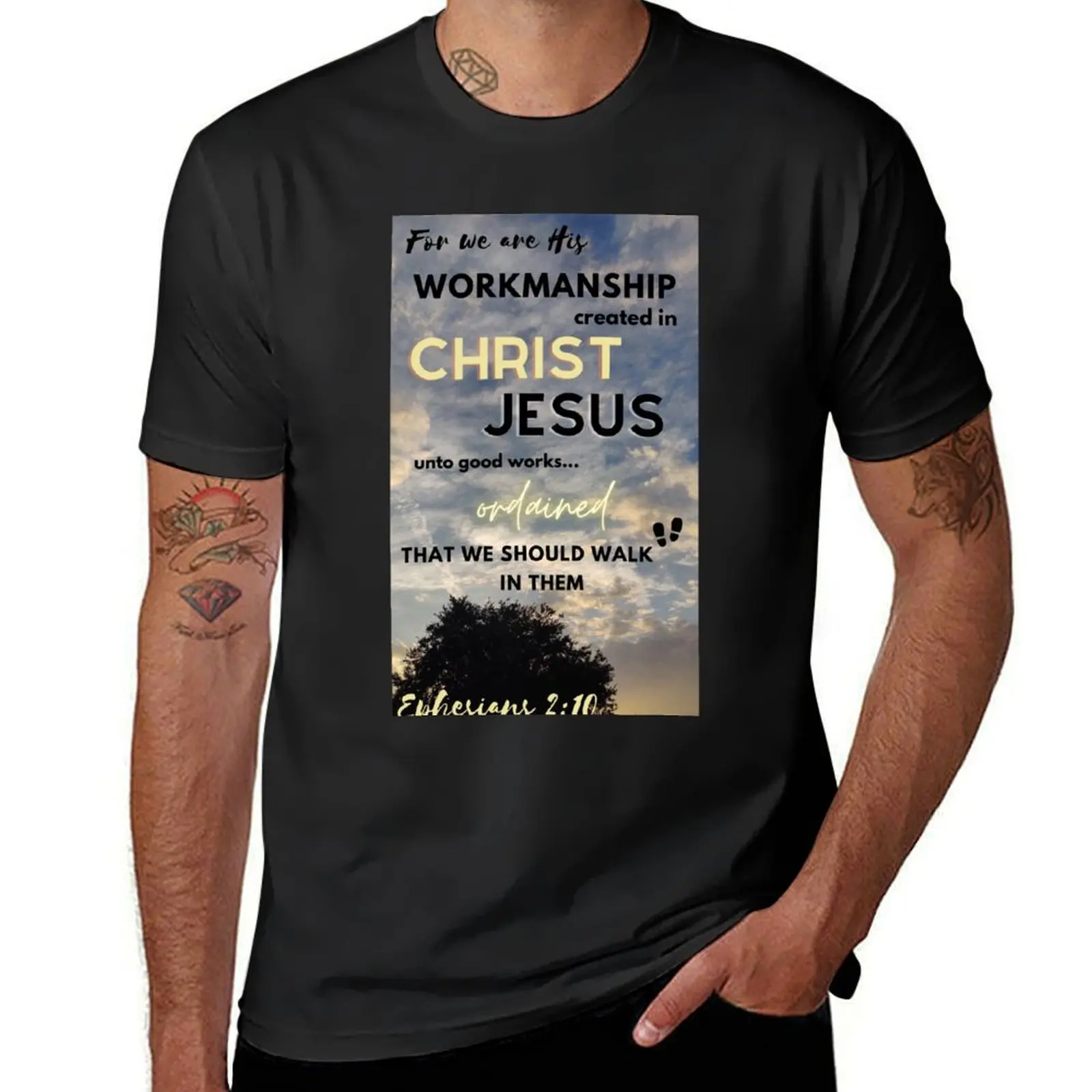 Ephesians 2:10 T-Shirt funnys Aesthetic clothing kawaii clothes mens t shirt
Ephesians 2:10 T-Shirt funnys Aesthetic clothing kawaii clothes mens t shirt