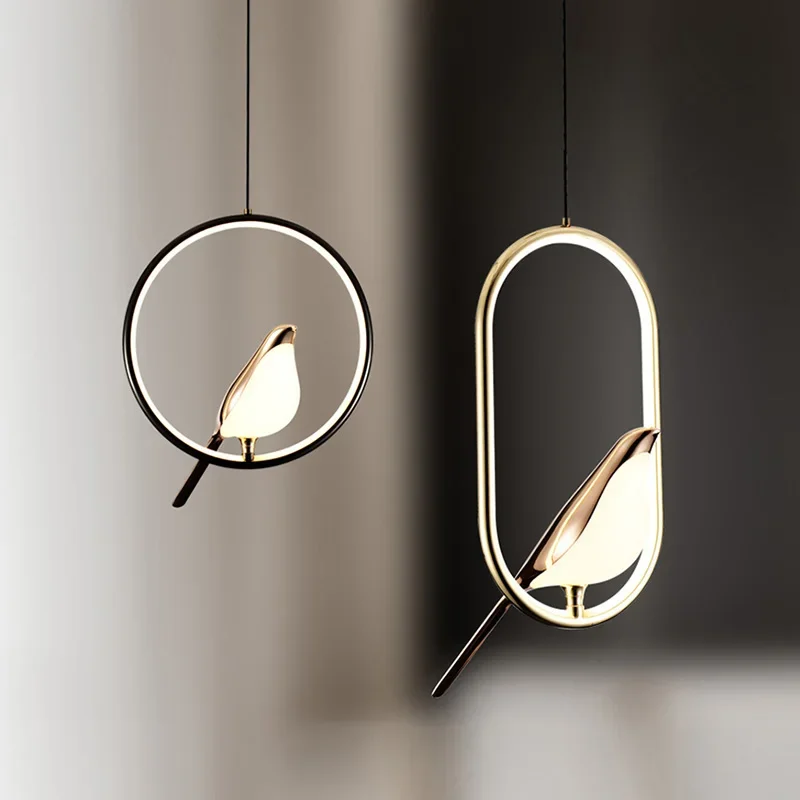Nordic Creative Magpie Bird Pendant Lights Bedroom Bedside Decor Chandelier Lighting Dining Room Kitchen Restaurant Hanging Lamp
Nordic Creative Magpie Bird Pendant Lights Bedroom Bedside Decor Chandelier Lighting Dining Room Kitchen Restaurant Hanging Lamp