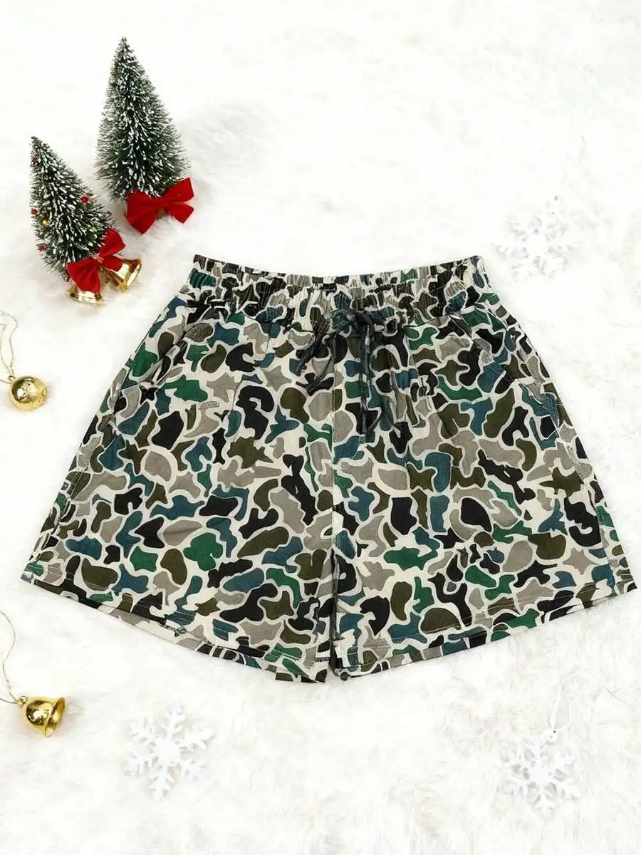Womens Camo Print Casual Shorts Comfortable Breathable Daily Wear
Womens Camo Print Casual Shorts Comfortable Breathable Daily Wear