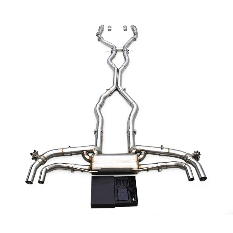 Yooking Catback Exhaust For Mercedes-Benz GLS580 M176 4.0TT 2019-2024 Stainless Steel Valved Sport Exhaust Pipe Muffler
Yooking Catback Exhaust For Mercedes-Benz GLS580 M176 4.0TT 2019-2024 Stainless Steel Valved Sport Exhaust Pipe Muffler