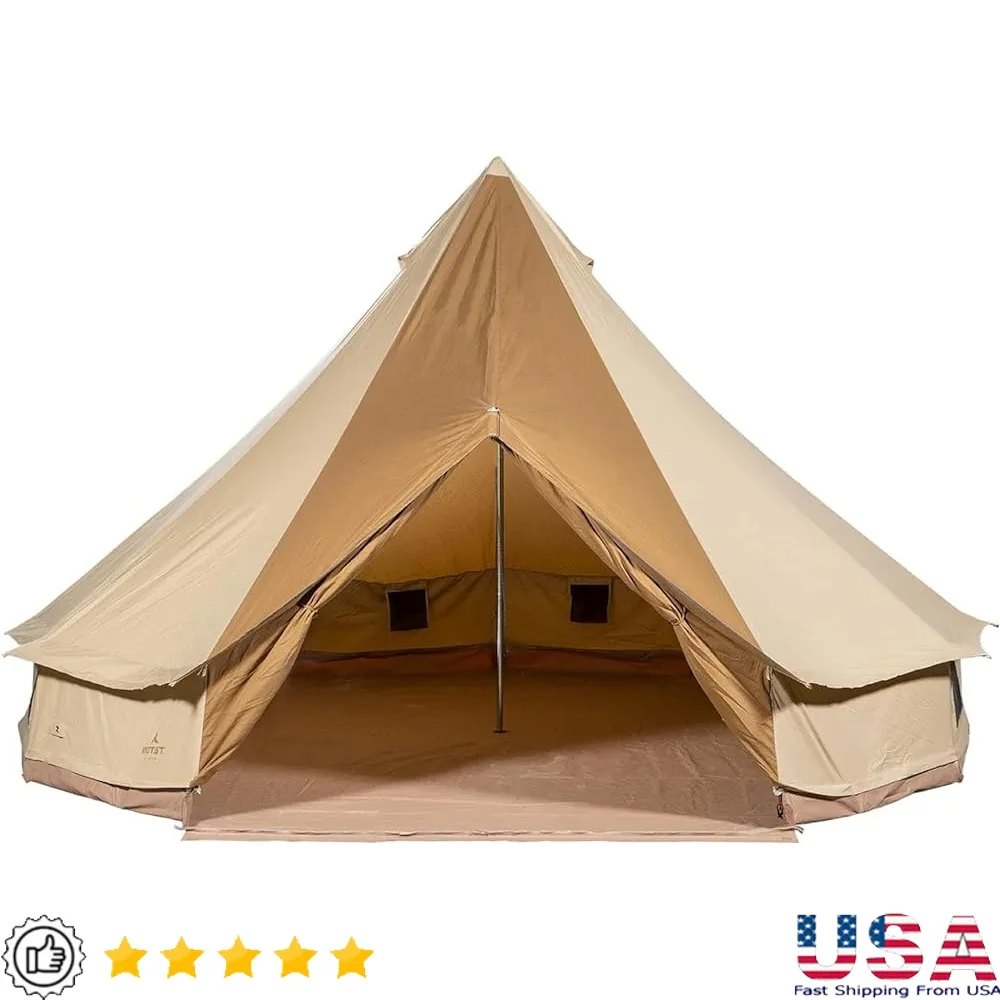 Waterproof Canvas Family Camping Tent 12 Person All Season Shelter Removable Floor Canopy Easy Access Extra Wide Door
Waterproof Canvas Family Camping Tent 12 Person All Season Shelter Removable Floor Canopy Easy Access Extra Wide Door
