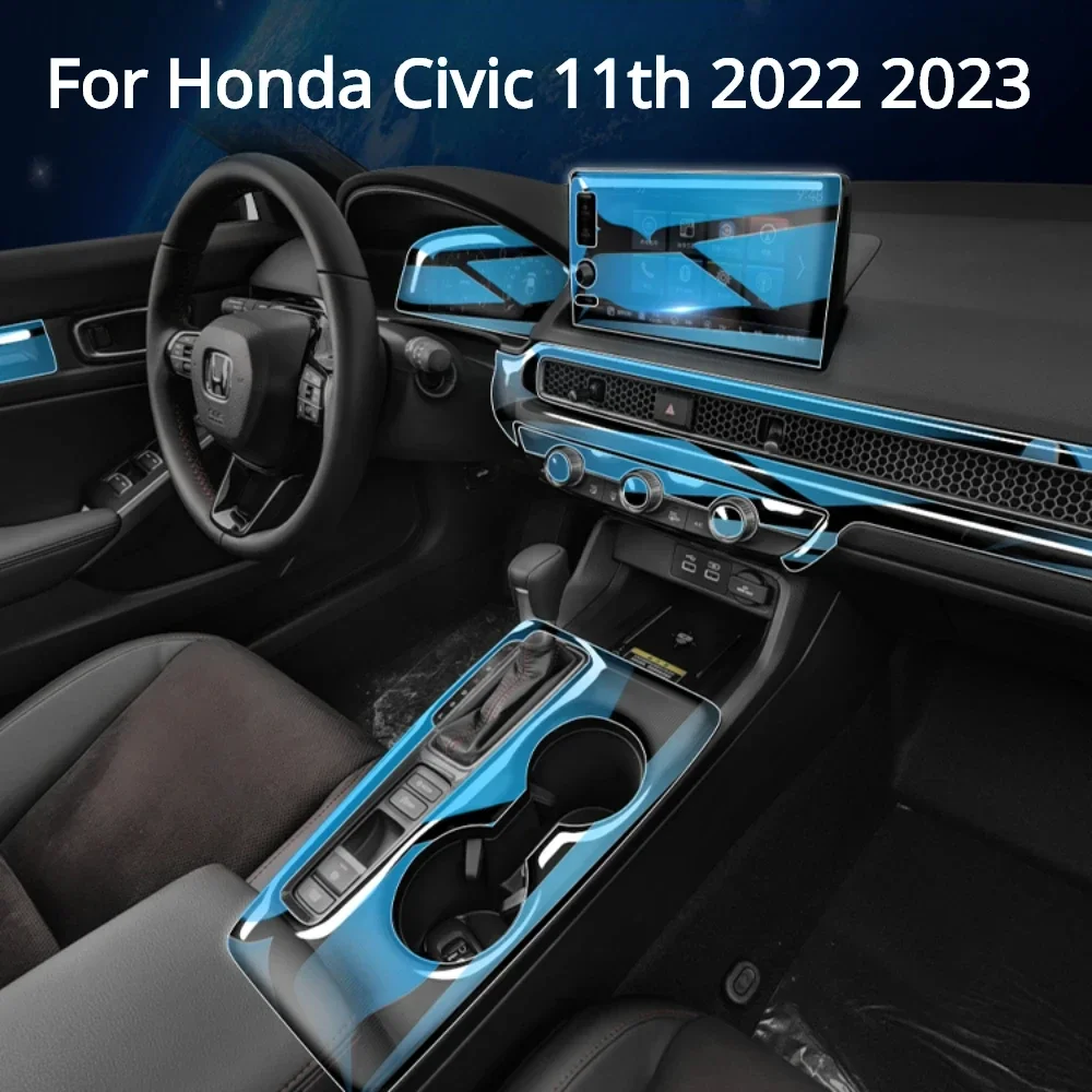 For Honda Civic 11th 2022 2023 Car Accessories interior film transparent TPU Gear Panel Center Console Anti-scratch resist refit
For Honda Civic 11th 2022 2023 Car Accessories interior film transparent TPU Gear Panel Center Console Anti-scratch resist refit