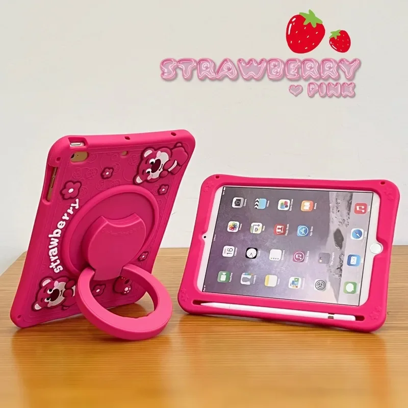 Защитный чехол Kawaii Cartoon Lotso для iPad 7/8/9/10th 10,9 дюймов Air 3 4 5 6 Mini 2 3 4 5 6 Силиконовая вращающаяся подставка Corver
Защитный чехол Kawaii Cartoon Lotso для iPad 7/8/9/10th 10,9 дюймов Air 3 4 5 6 Mini 2 3 4 5 6 Силиконовая вращающаяся подставка Corver