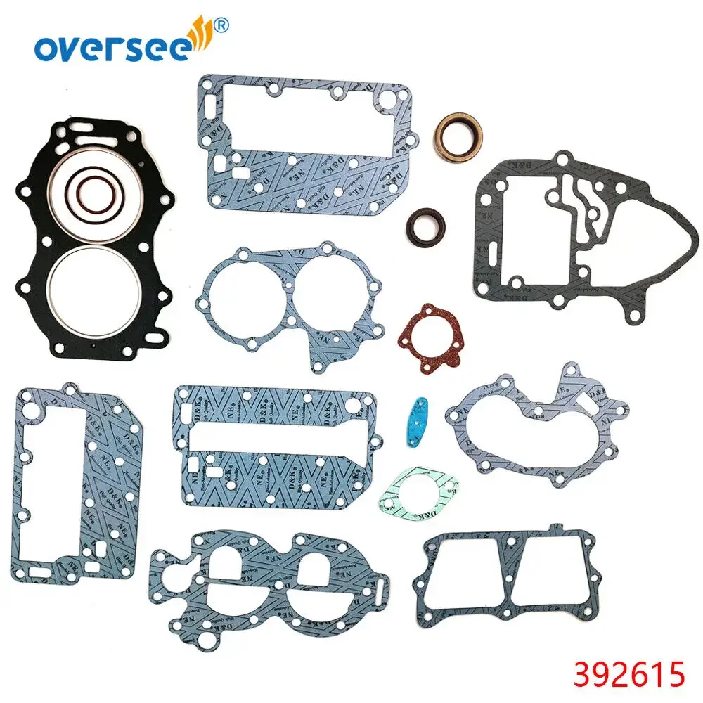 Power Head Gasket Kit 0392615 For Johnson Evinrude 20/25/30/35HP 0433941 18-4307
Power Head Gasket Kit 0392615 For Johnson Evinrude 20/25/30/35HP 0433941 18-4307