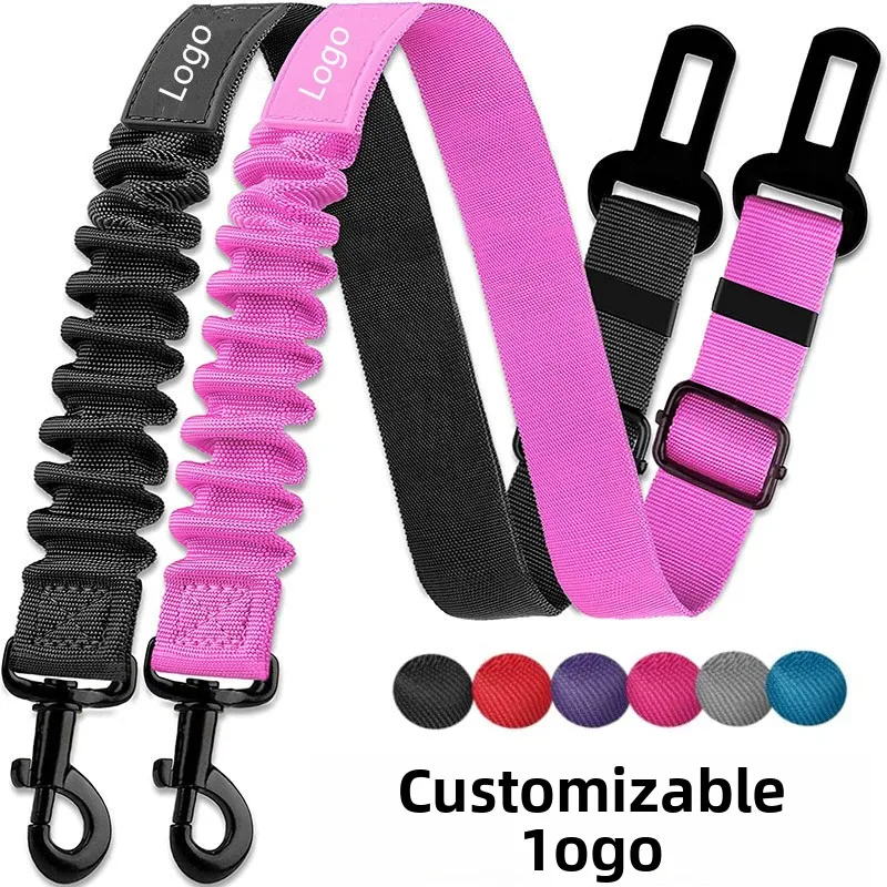 Nylon Elastic Durable Heavy Duty Traction Rope Pet Car Seat Belt Adjustable Dog Seat Belt Retractable
Nylon Elastic Durable Heavy Duty Traction Rope Pet Car Seat Belt Adjustable Dog Seat Belt Retractable