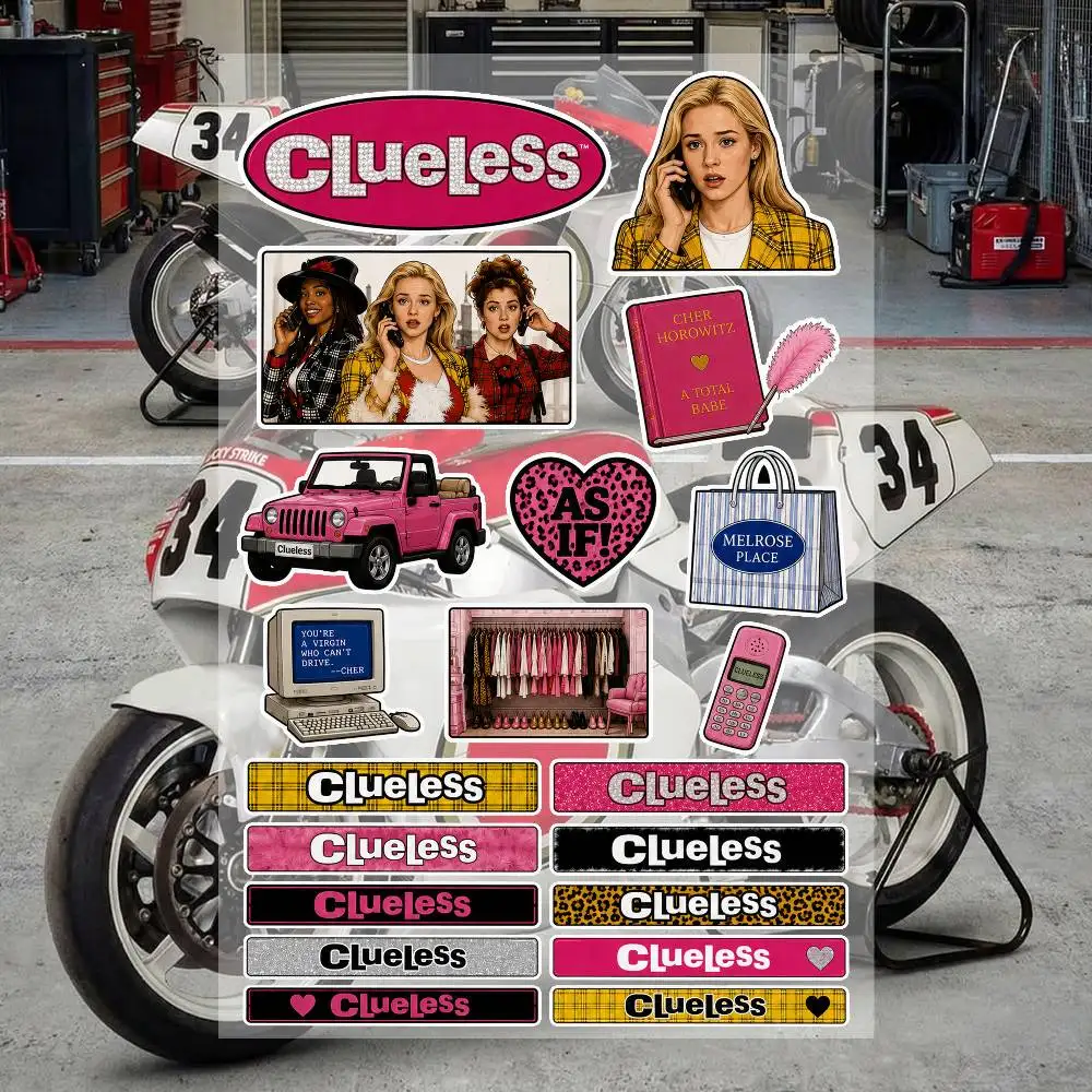 C-lueless Aesthetic Graffiti Waterproof PVC Stickers for Car Motorcycle Skateboard Helmet Notebook
C-lueless Aesthetic Graffiti Waterproof PVC Stickers for Car Motorcycle Skateboard Helmet Notebook
