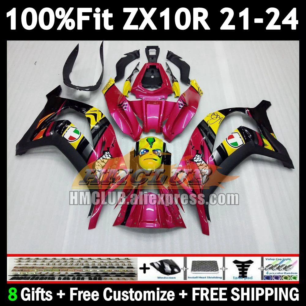 Injection shark rose Body For KAWASAKI NINJA ZX-10R ZX 10R 10 R 2021 2022 2023 2024 172No.66 ZX1000 ZX10R 21 22 23 24 Fairing
Injection shark rose Body For KAWASAKI NINJA ZX-10R ZX 10R 10 R 2021 2022 2023 2024 172No.66 ZX1000 ZX10R 21 22 23 24 Fairing
