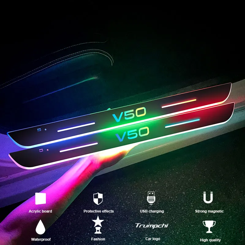 Car door Sill light logo Projector lamp Power Moving LED Welcome Pedal For Volvo V50 Car Custom Logo
Car door Sill light logo Projector lamp Power Moving LED Welcome Pedal For Volvo V50 Car Custom Logo