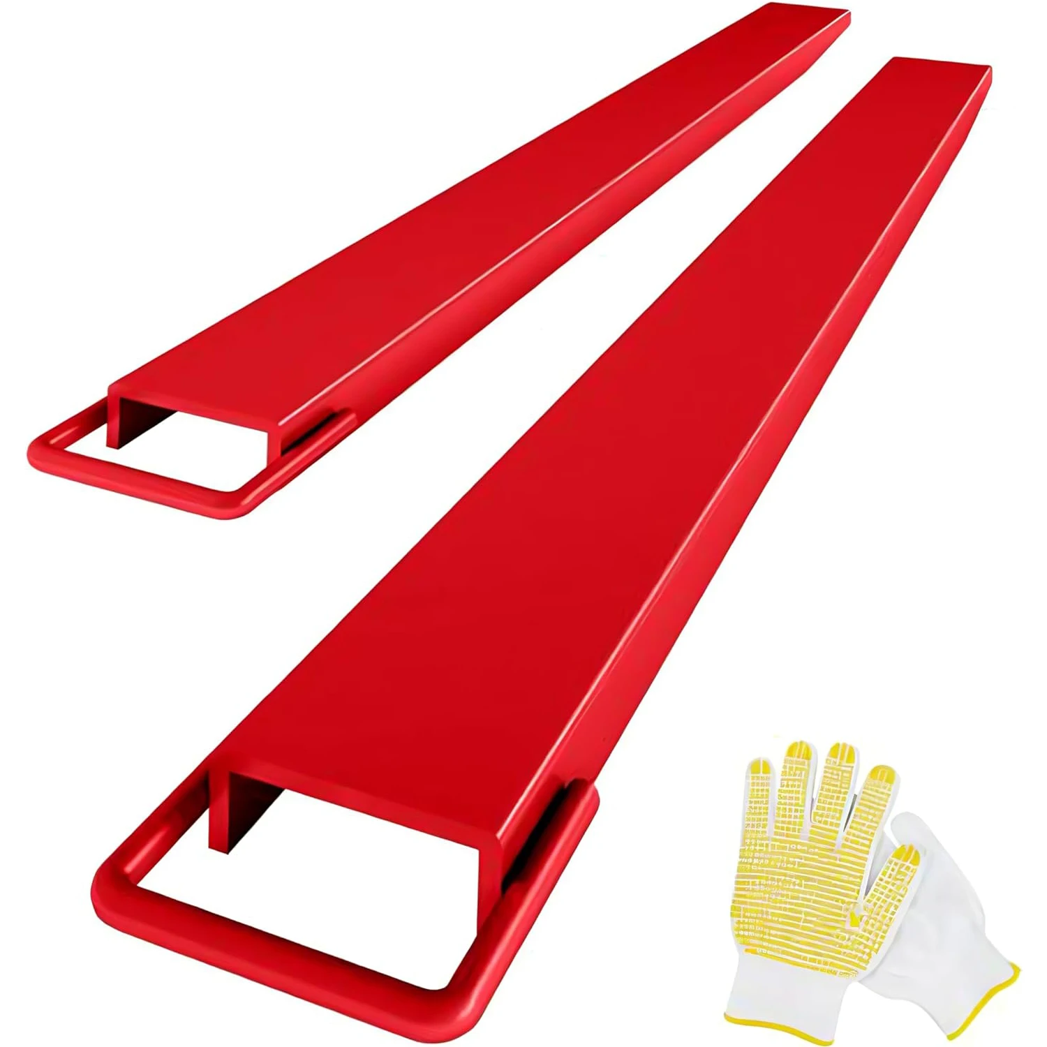72 Inch Forklift Extensions for 4.5 Inch Width Forklift Truck, Heavy Duty Steel Pallet Fork Extensions with Lift Truck Loaders
72 Inch Forklift Extensions for 4.5 Inch Width Forklift Truck, Heavy Duty Steel Pallet Fork Extensions with Lift Truck Loaders