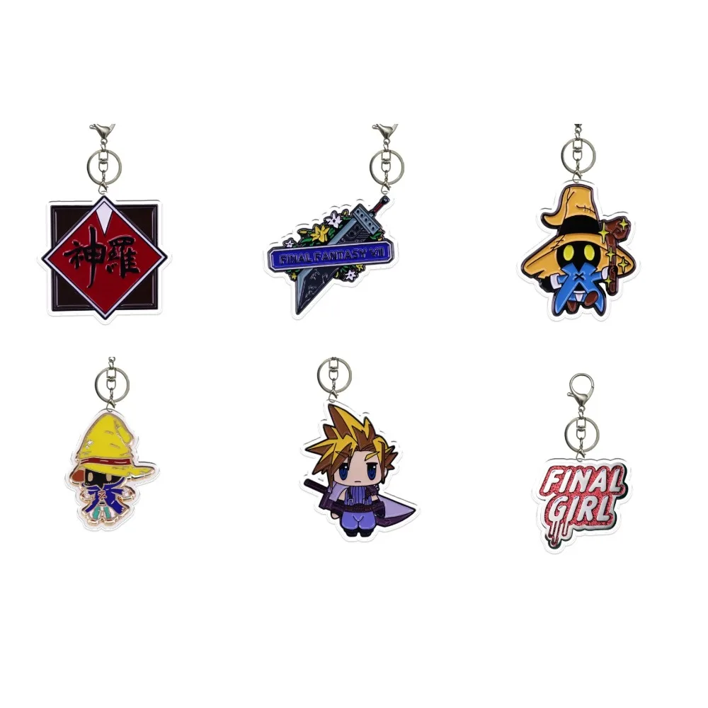 DIY FINAL FANTASY Acrylic Key Chain Decoration Pendant Logo Anime Peripheral Game Collection Card Holiday Gift
DIY FINAL FANTASY Acrylic Key Chain Decoration Pendant Logo Anime Peripheral Game Collection Card Holiday Gift