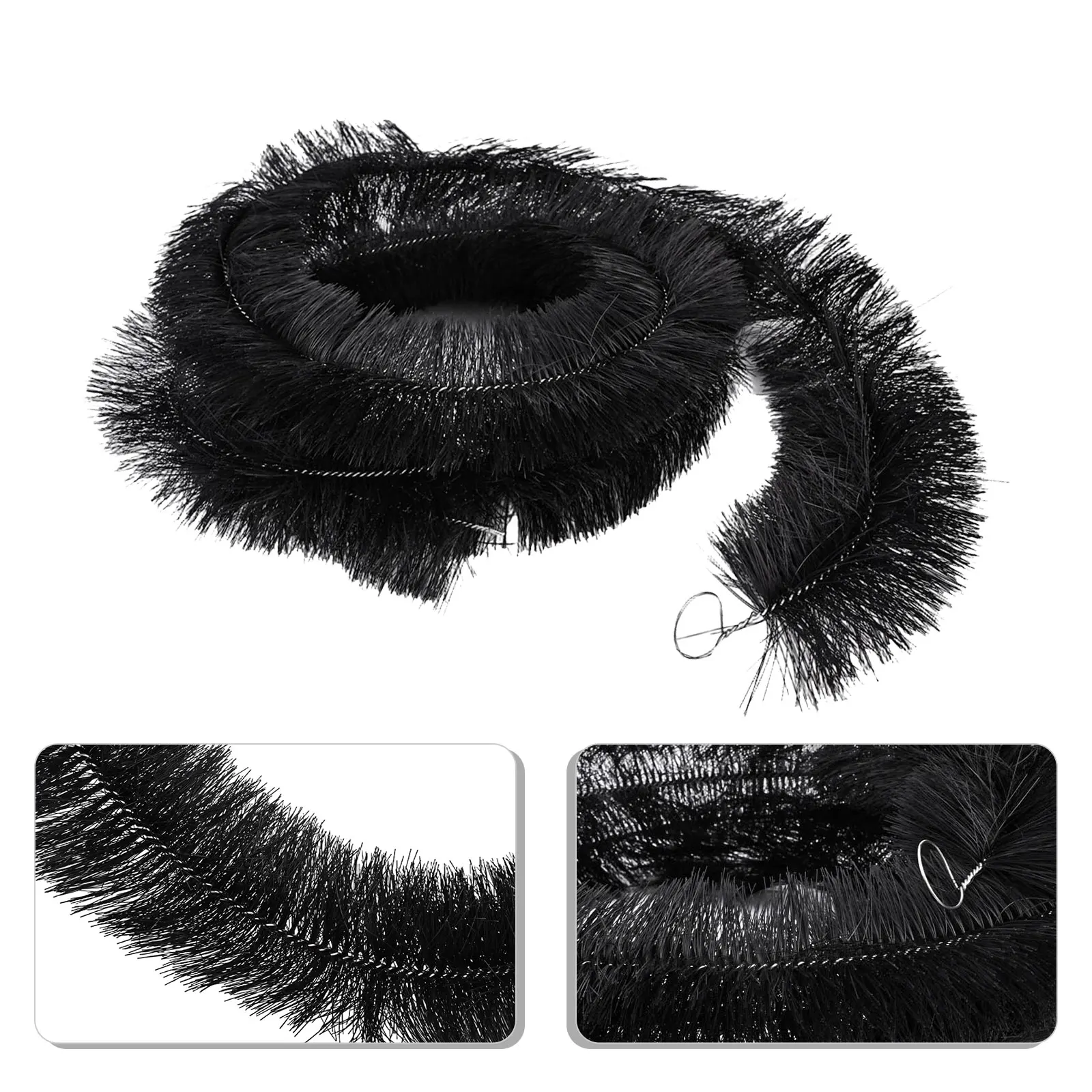 Practical Gutter Guard Brush Promotes Water Flow Protection Brush Stainless Steel Wire Effective Filter For Roof Downpipe
Practical Gutter Guard Brush Promotes Water Flow Protection Brush Stainless Steel Wire Effective Filter For Roof Downpipe