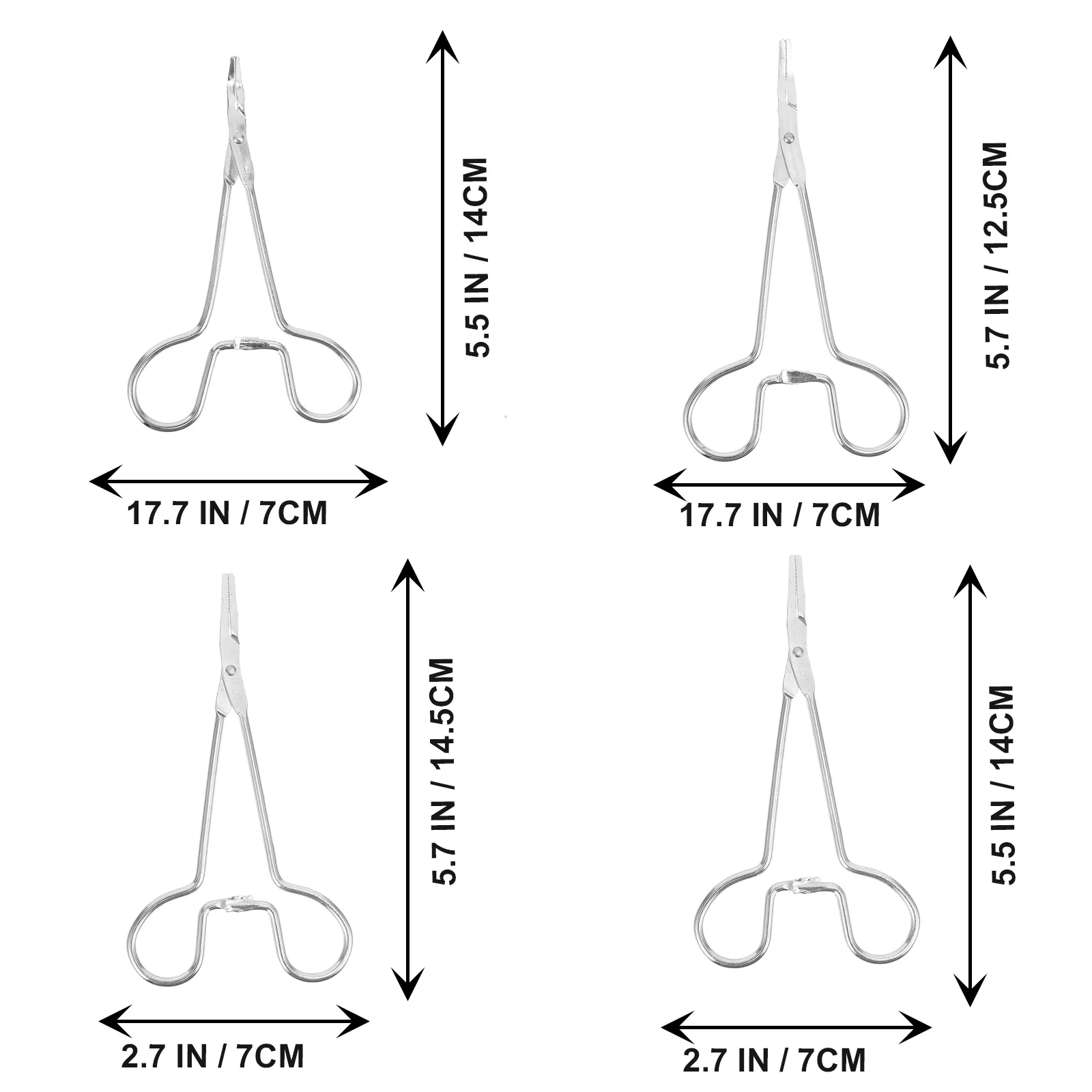 4pcs Ear Hair Removal Tweezers Stainless Steel Cupping Pliers For Home Medical Training Tools Wound Cleaning Pet Epilating
4pcs Ear Hair Removal Tweezers Stainless Steel Cupping Pliers For Home Medical Training Tools Wound Cleaning Pet Epilating