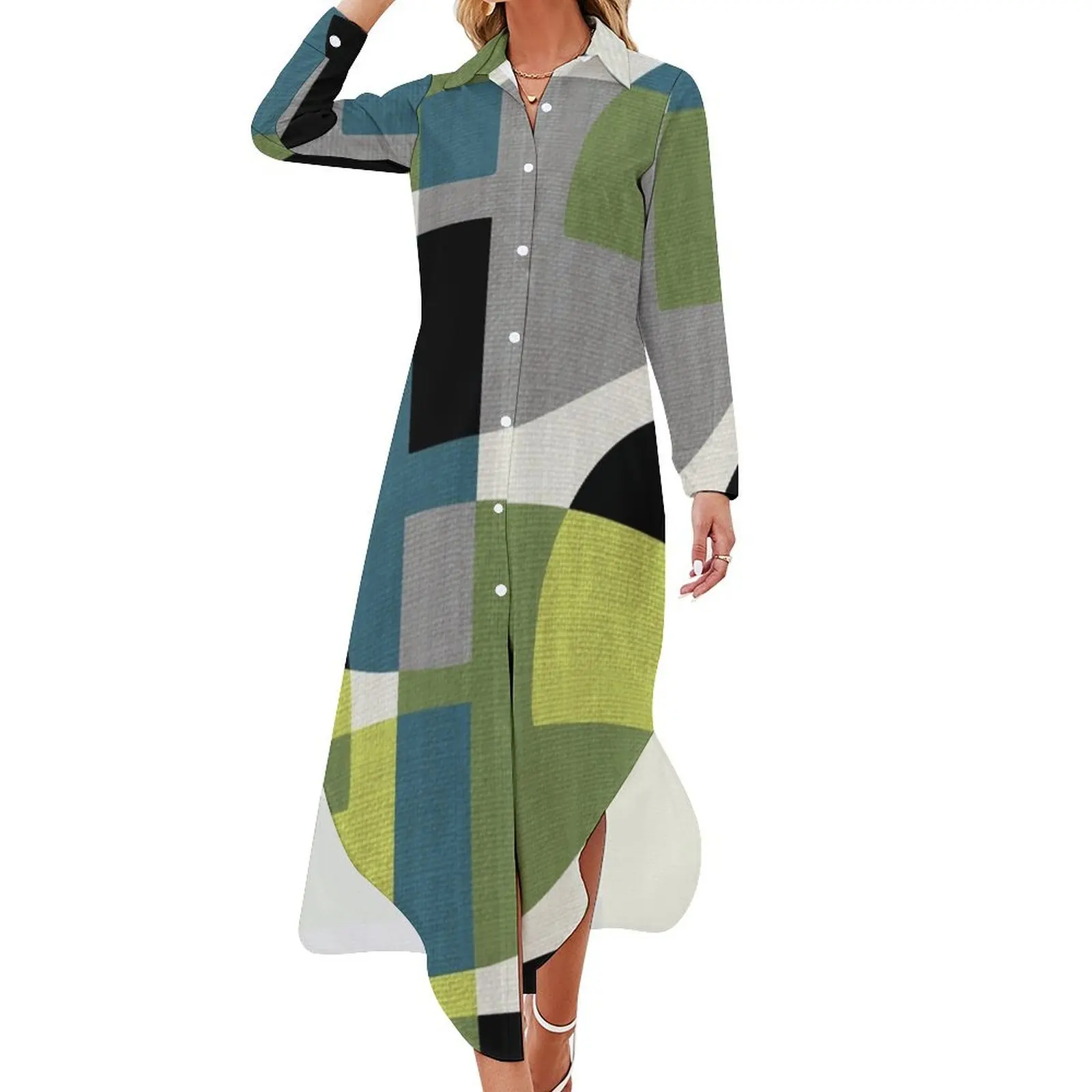 Fragments IV Long Sleeved Shirt Dress dress korean style women's dresses luxury women dresses
Fragments IV Long Sleeved Shirt Dress dress korean style women's dresses luxury women dresses