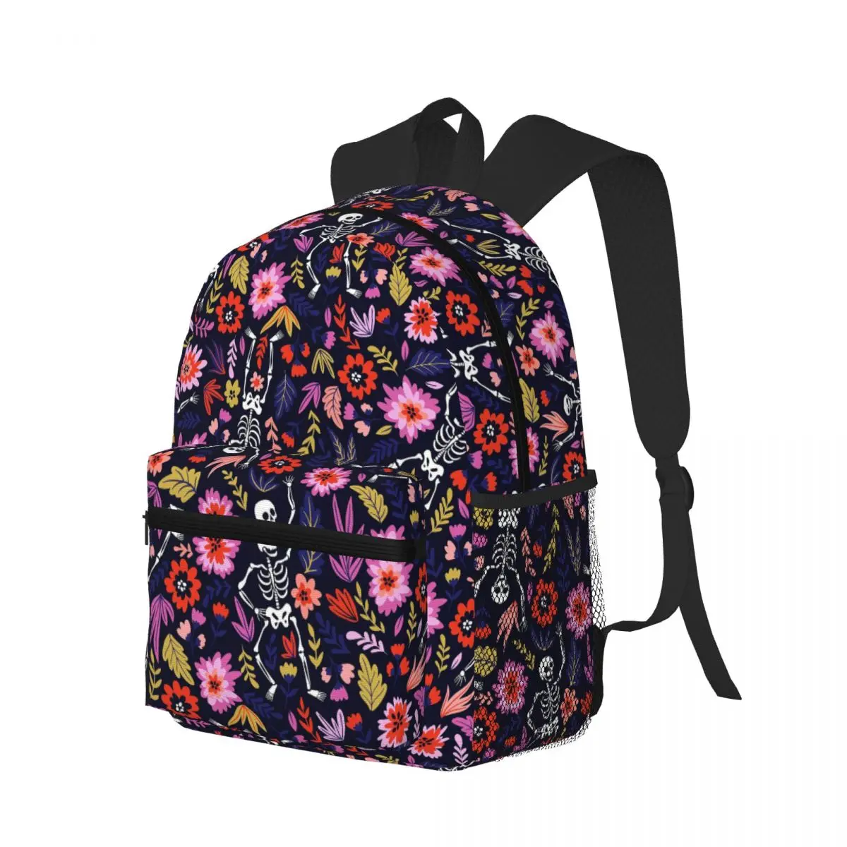 Dancing Skeletons Floral Student Backpack School Bag Hiking Travel Daypack for Boys Girls Bookbag Shoulder Bags
Dancing Skeletons Floral Student Backpack School Bag Hiking Travel Daypack for Boys Girls Bookbag Shoulder Bags