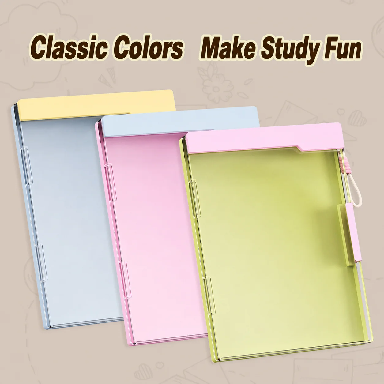 Student Writing Pad Smooth Edges Document Storage Box Office Clip Folder Vertical Storage Plastic Writing Clip For Portable
Student Writing Pad Smooth Edges Document Storage Box Office Clip Folder Vertical Storage Plastic Writing Clip For Portable