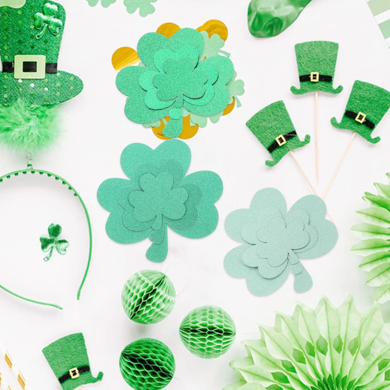 1Set Unique Paper Shamrock Decor for Bulletin Board Window Door Chalkboard Wall Art Classroom Nursery St Patrick's Day Theme
1Set Unique Paper Shamrock Decor for Bulletin Board Window Door Chalkboard Wall Art Classroom Nursery St Patrick's Day Theme