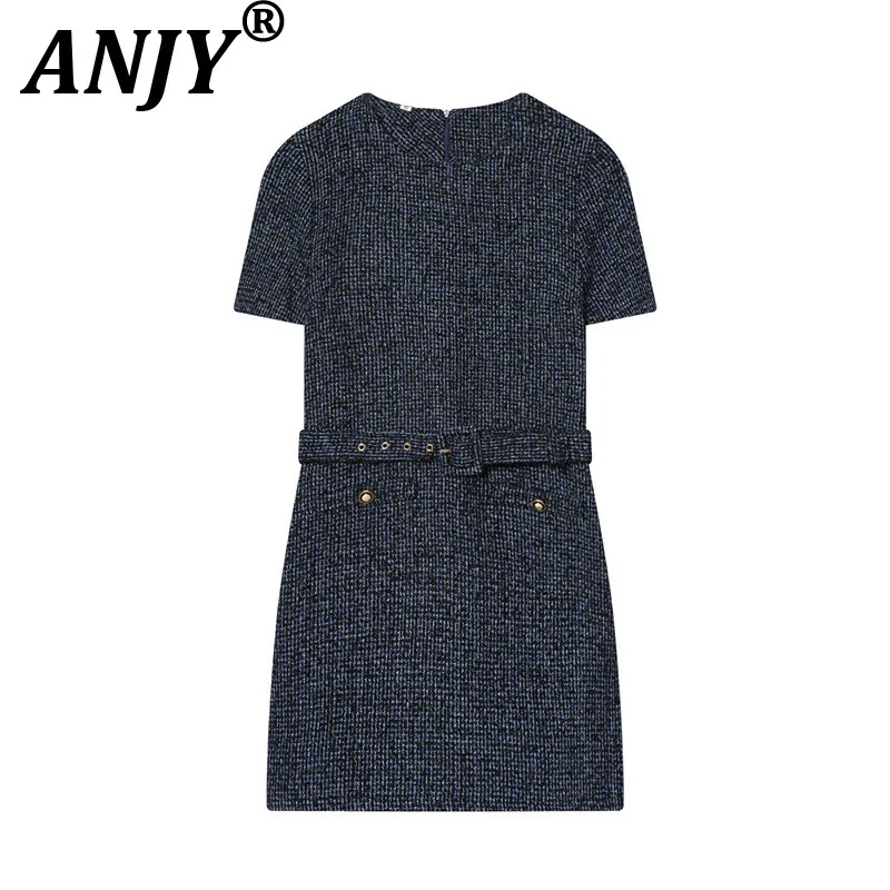 ANJY 2026 Весна-Осень Новинка: Женское повседневное прямое платье в европейском стиле, универсальное, приталенное, модное, шикарное, трендовое, A18519
ANJY 2026 Весна-Осень Новинка: Женское повседневное прямое платье в европейском стиле, универсальное, приталенное, модное, шикарное, трендовое, A18519