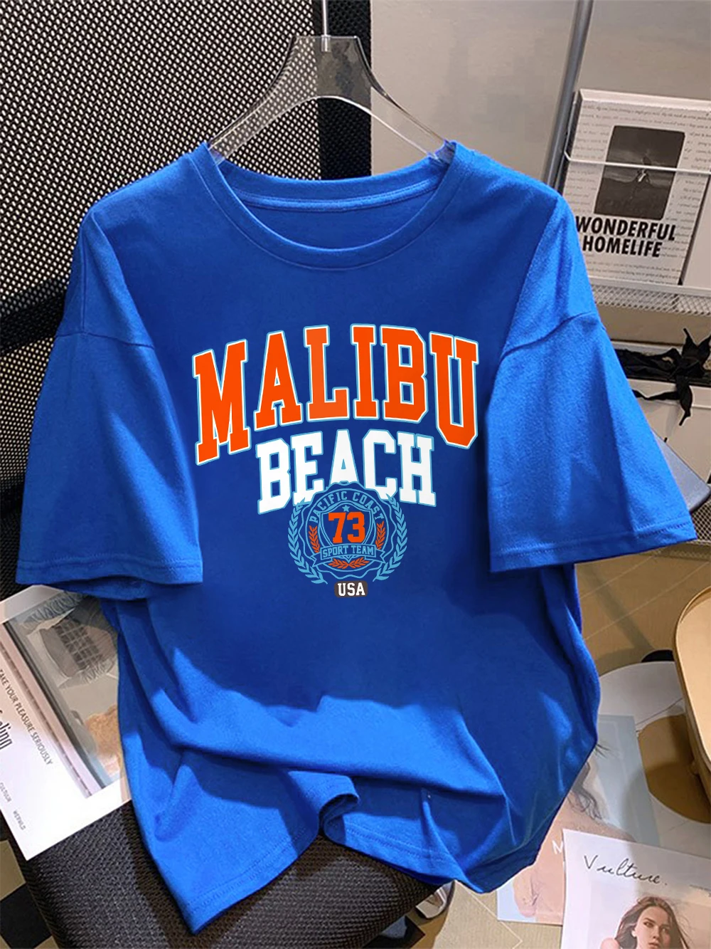 Женские футболки из 100% хлопка, летние Malibu Beach, футболки с короткими рукавами и принтом букв США, мягкие свободные топы с круглым вырезом, базовая одежда
Женские футболки из 100% хлопка, летние Malibu Beach, футболки с короткими рукавами и принтом букв США, мягкие свободные топы с круглым вырезом, базовая одежда