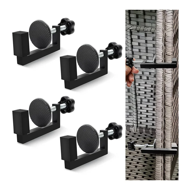 ABKJ-6PCS зажимы для уличной мебели для патио, регулируемые зажимы для мебели для секционного дивана, плетеные мебельные крепления для патио
ABKJ-6PCS зажимы для уличной мебели для патио, регулируемые зажимы для мебели для секционного дивана, плетеные мебельные крепления для патио