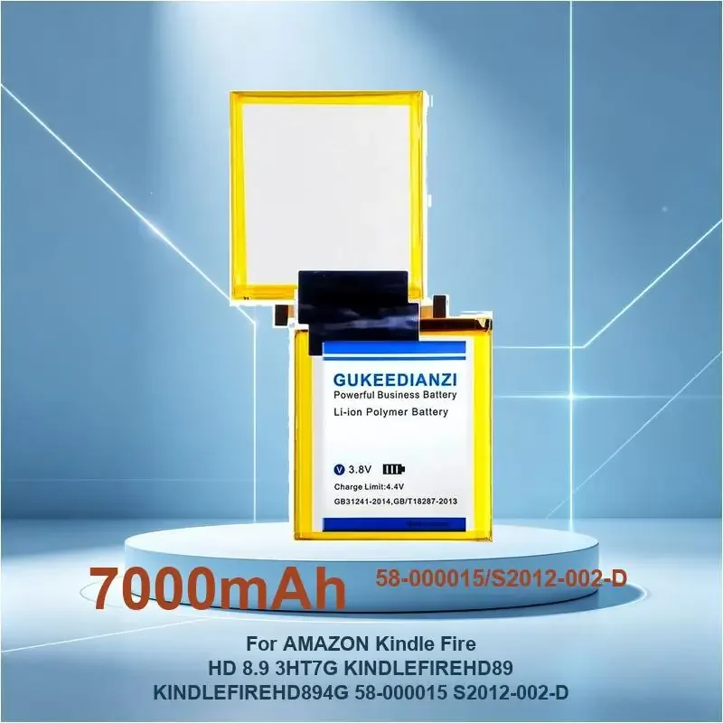 Battery For AMAZON Kindle Fire HD 8.9 3HT7G KINDLEFIREHD89 KINDLEFIREHD894G 58-000015 S2012-002-D 7 7th Gen 2017 58-000177
Battery For AMAZON Kindle Fire HD 8.9 3HT7G KINDLEFIREHD89 KINDLEFIREHD894G 58-000015 S2012-002-D 7 7th Gen 2017 58-000177