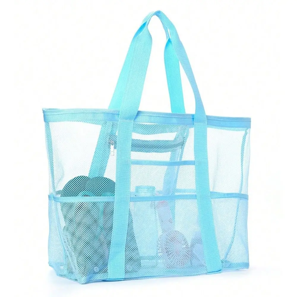 Breathable Mesh Shower Tote Bag Foldable Large Capacity Beach Storage Bag Quick Dry Portable Swimming Handbag Swimming Pool
Breathable Mesh Shower Tote Bag Foldable Large Capacity Beach Storage Bag Quick Dry Portable Swimming Handbag Swimming Pool