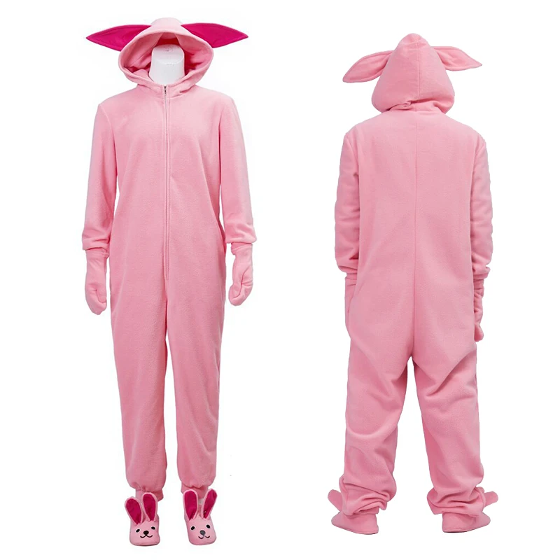 Agent A Christmas Story Bunny Union Suit Pajama Pink Rabbit Costume Halloween Carnival Role Play Pajama Party Outfits For Adult
Agent A Christmas Story Bunny Union Suit Pajama Pink Rabbit Costume Halloween Carnival Role Play Pajama Party Outfits For Adult