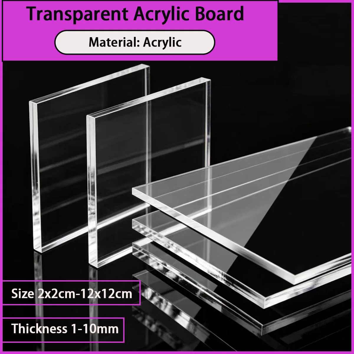 1-10mm thick transparent acrylic board is used for decorating partitions, lighting fixtures,protective barriers,and other scenes
1-10mm thick transparent acrylic board is used for decorating partitions, lighting fixtures,protective barriers,and other scenes