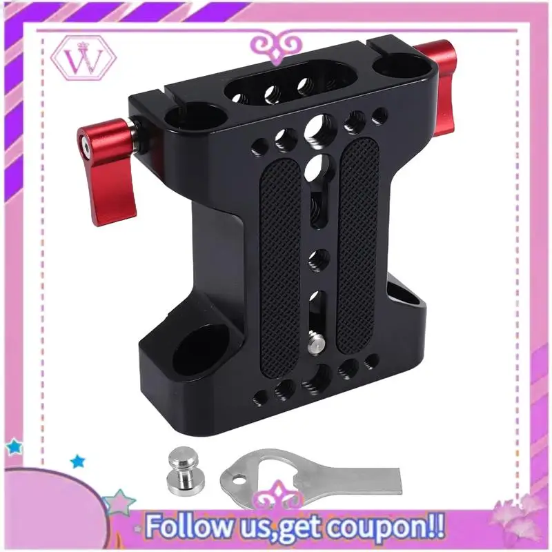 ABSL-Multifunction Camera Base Plate With 15Mm Rod Rail Clamp For Dslr Camera Shoulder Rig Support Accessories
ABSL-Multifunction Camera Base Plate With 15Mm Rod Rail Clamp For Dslr Camera Shoulder Rig Support Accessories
