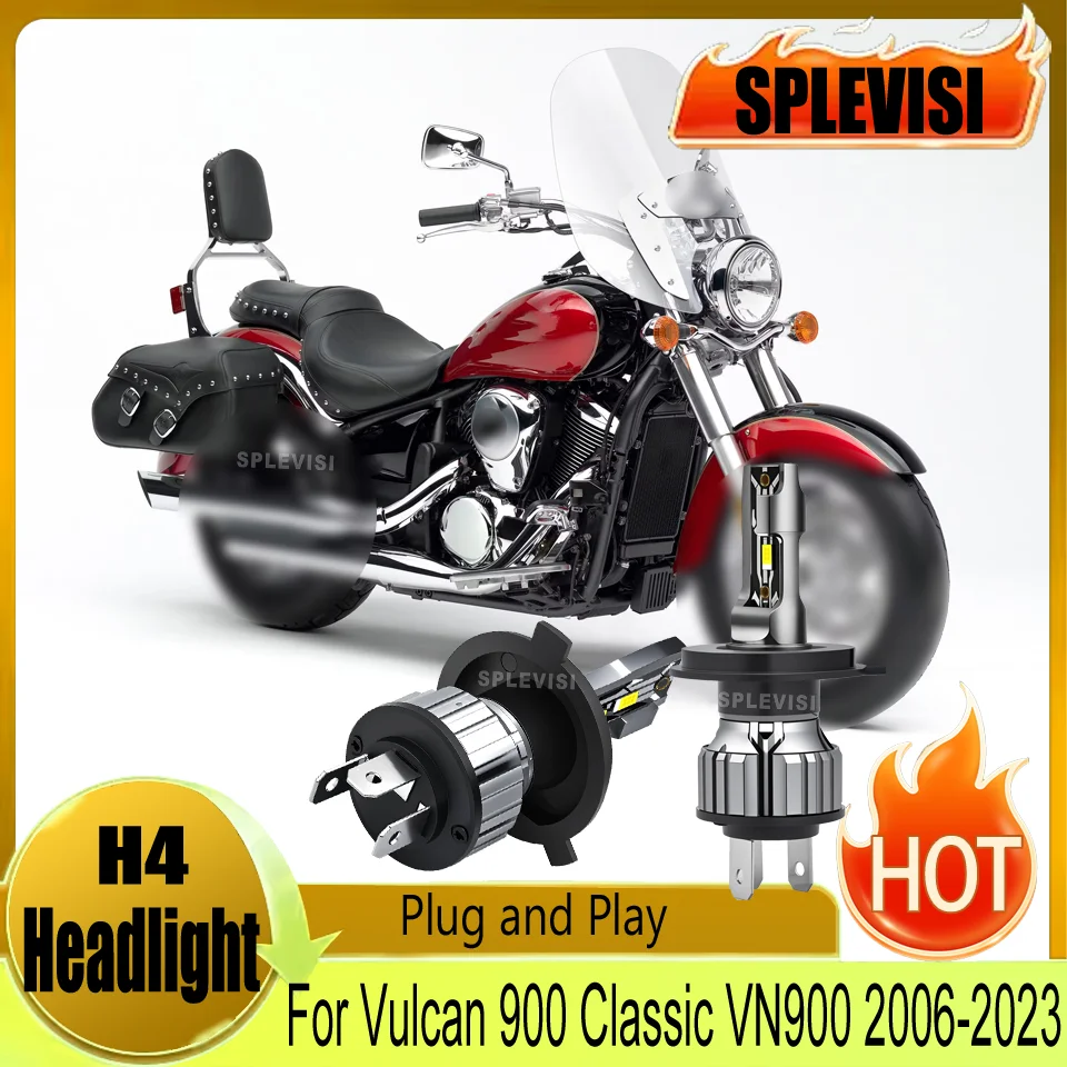 Lifespan 60000hrs h4 motorcycle headlight For Vulcan 900 Classic VN900 2006 2007 2008 2009 2010 2011 2012 2013 2014 2015-2023
Lifespan 60000hrs h4 motorcycle headlight For Vulcan 900 Classic VN900 2006 2007 2008 2009 2010 2011 2012 2013 2014 2015-2023