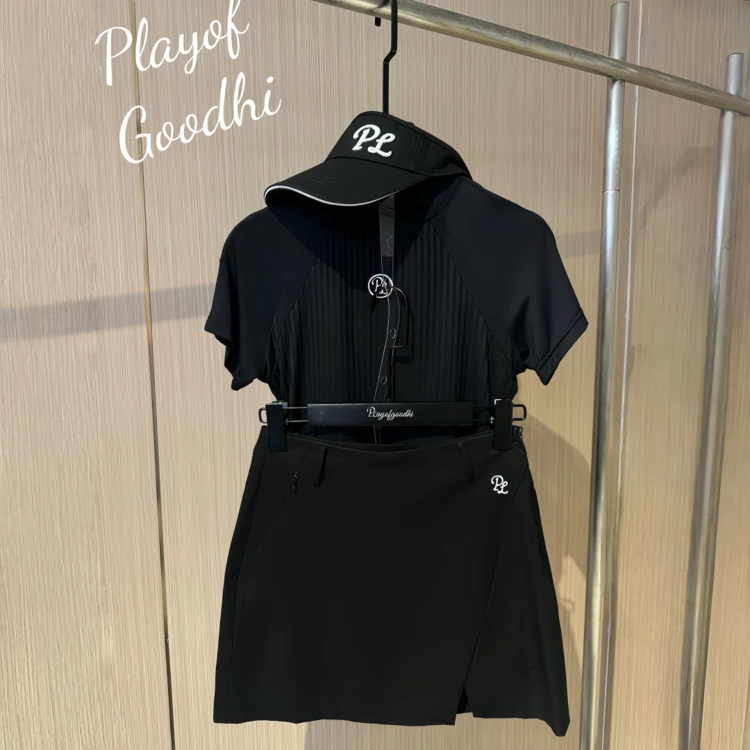 New style golf clothing for women, summer Korean-style golf short-sleeved women's quick-dry breathable golf skirt set, women's
New style golf clothing for women, summer Korean-style golf short-sleeved women's quick-dry breathable golf skirt set, women's