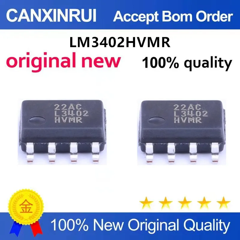 Original New 100% quality LM3402HVMR L3402 L3402HVMR SOP8 Integrated circuit IC chip
Original New 100% quality LM3402HVMR L3402 L3402HVMR SOP8 Integrated circuit IC chip