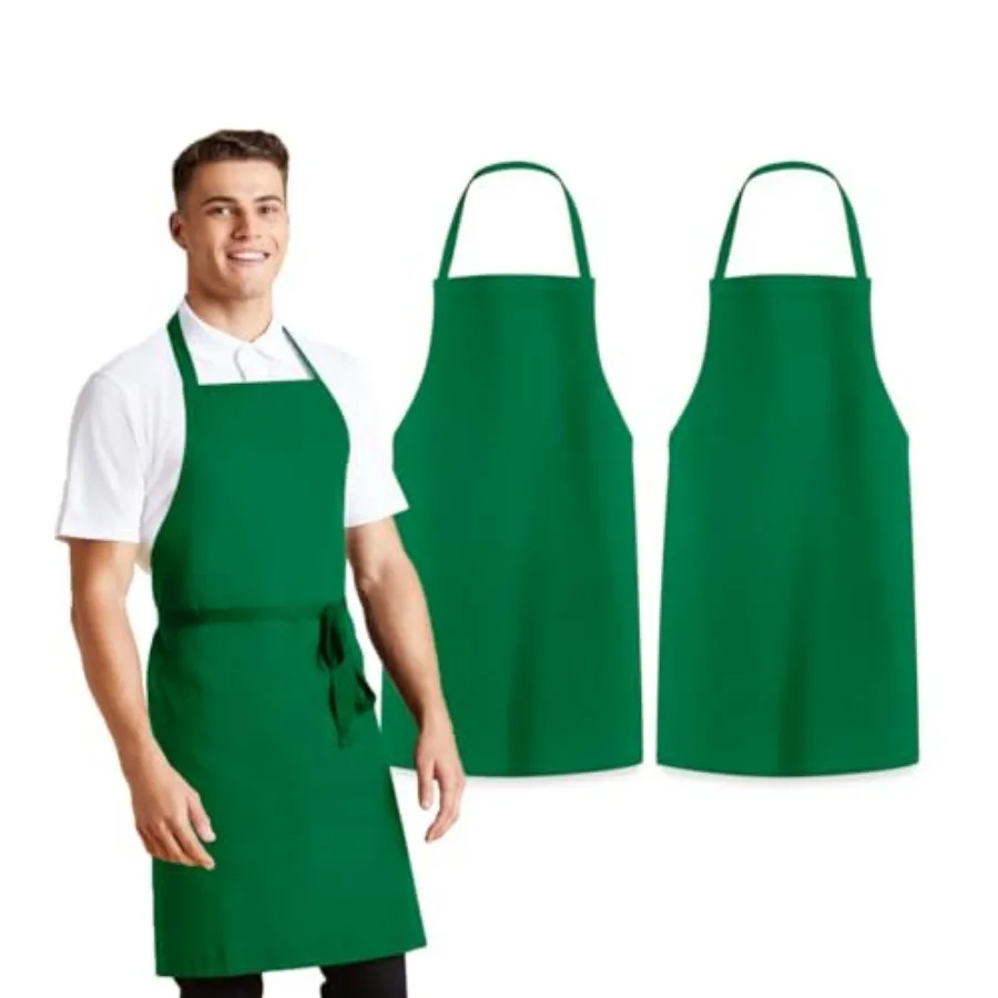 Aprons for Men - 100% Polyester Chef Apron Women with Extra Long Ties - Cooking Aprons for Women and Mens Apron
Aprons for Men - 100% Polyester Chef Apron Women with Extra Long Ties - Cooking Aprons for Women and Mens Apron