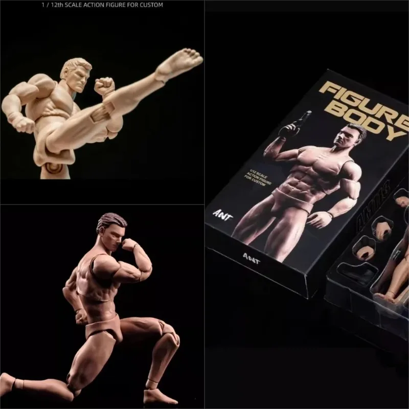 GWToys G001 1/12 Scale Male Action Figure Strong Muscular Body Super Flexible Articulated Soldier Doll Toys for Sketch Practic
GWToys G001 1/12 Scale Male Action Figure Strong Muscular Body Super Flexible Articulated Soldier Doll Toys for Sketch Practic
