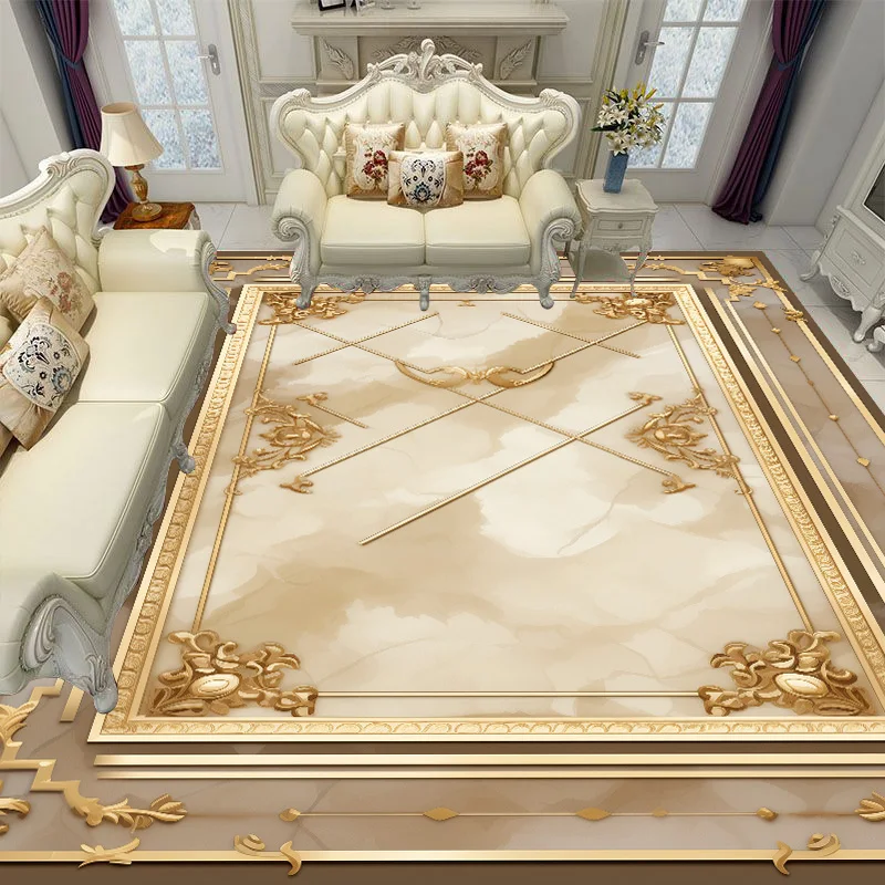European Luxury Leisure Carpet Home Living Room Bedroom Decor Rugs Fluffy Soft Lounge Cloakroom Sofa Non-slip Rug Washable
European Luxury Leisure Carpet Home Living Room Bedroom Decor Rugs Fluffy Soft Lounge Cloakroom Sofa Non-slip Rug Washable