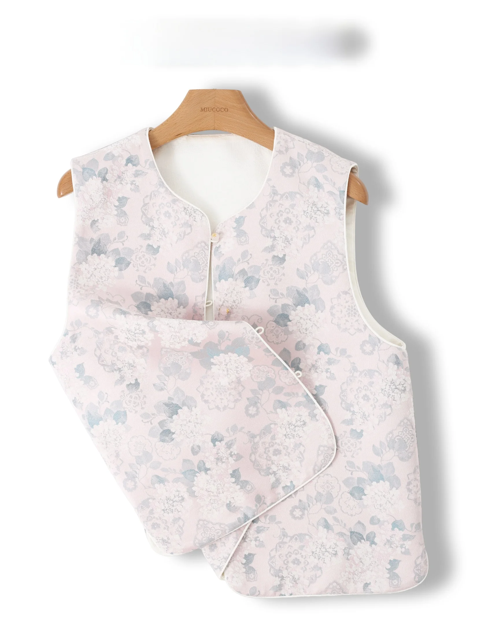 New Chinese Style Retro Embroidered Jacket Women's Fashionable Floral Patterned Vest with Button up Closure Straight Cut
New Chinese Style Retro Embroidered Jacket Women's Fashionable Floral Patterned Vest with Button up Closure Straight Cut